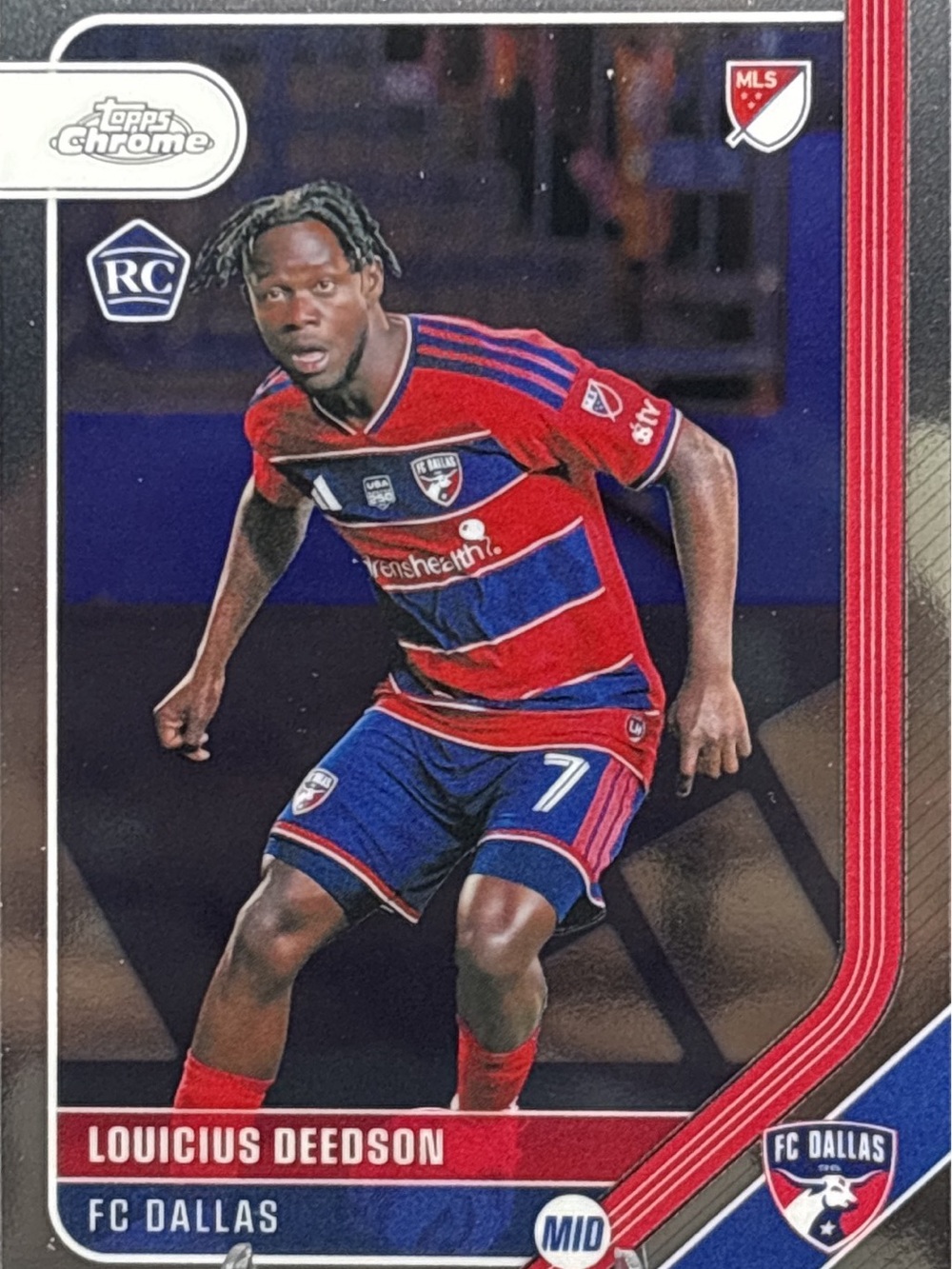 Topps FC Dallas Louicius Deedson Rookie Soccer Card